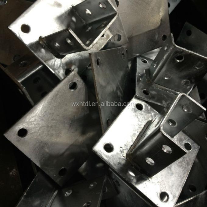 Standard Steel Channel Post Base Accessories C Channel  1-5/8" 4