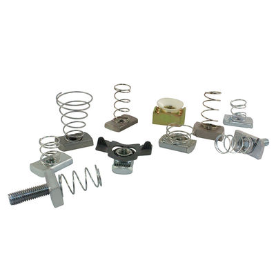 Unistrut Quadratkanal Nuss 12 mm Kohlenstoffstahlkanal für C-förmigen Stahl