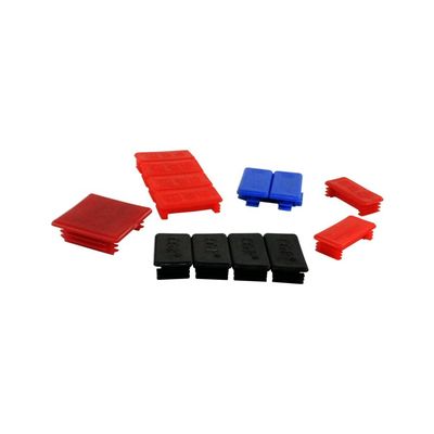 comprar Capas de extremo de plástico rectangular blanco para tubos cuadrados de 1 pulgada online manufacture