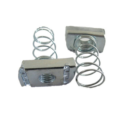 Buy c channel nut m6 m8 m10 m12 m16 Carbon Steel Long Spring Wing Nut online manufacture