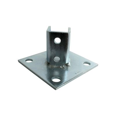 Buy Standard Steel Channel Post Base Accessories C Channel  1-5/8