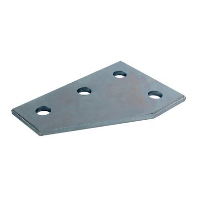 Buy Flat Four 4 Hole Corner Gusset Plate 7.62 X 7.62 X 1.62 Inch 3-1/2