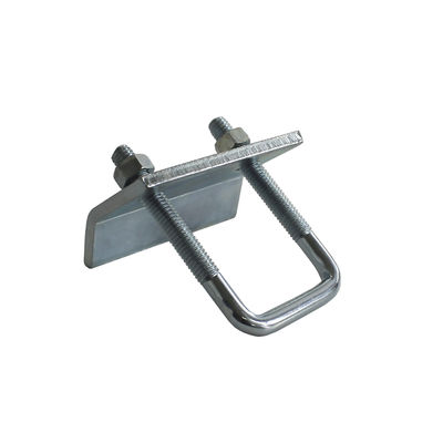 Buy Square Zinc Beam Clamp Blue White Stamping Parts U Form Bolt Steel Strut online manufacture