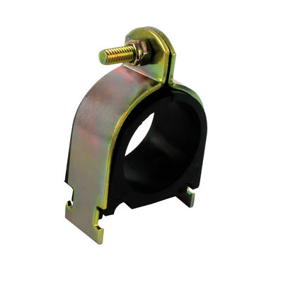 Buy Galvanized Zinc Carbon Steel Saddle Clamp Structure 1 1/2