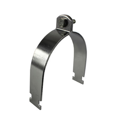 Buy Fast Dispatch Galvanized Carbon Steel Q235 Cushioned Strut 3 Inch Pipe Heavy Steel Saddle Clamp online manufacture