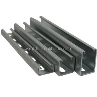 Double 10 Ft 12 Gauge Half Slotted Metal Framing Strut Channel ss